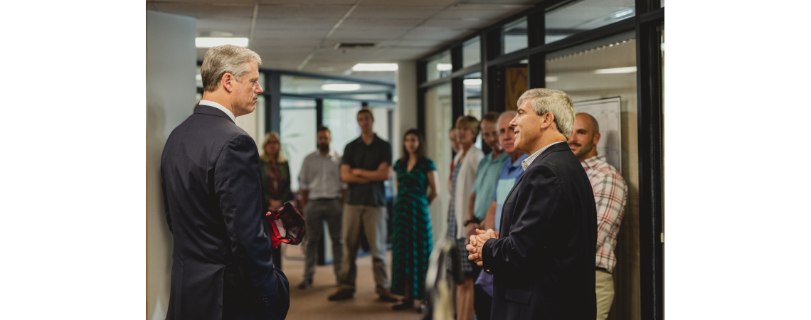 Governor Charlie Baker Visits Cooperstown Environmental
